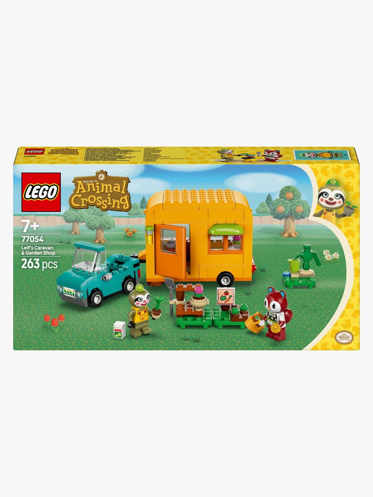 LEGO Animal Crossing 77054 Leif med campingvogn og havebutik