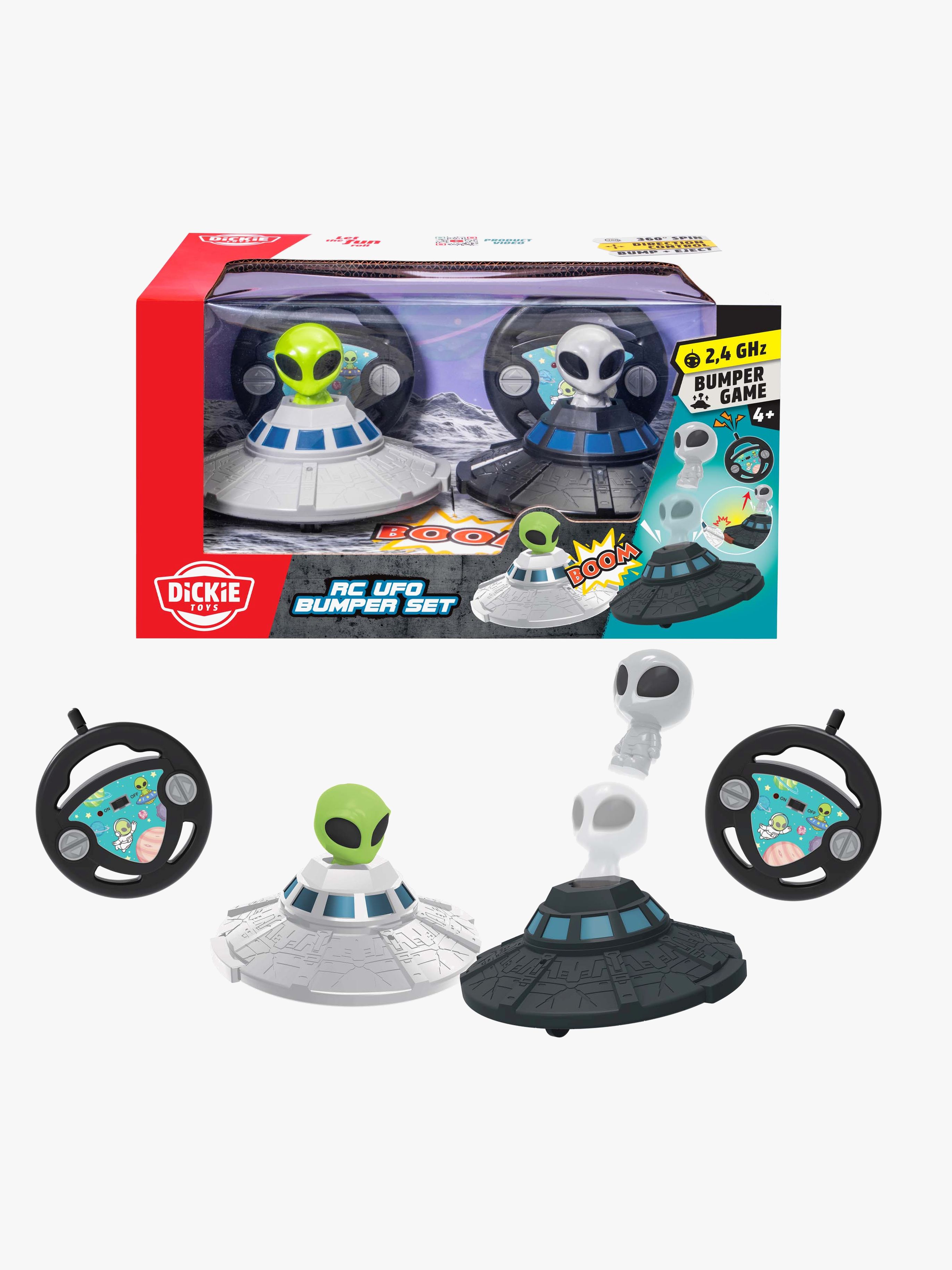 Dickie Toys Fjernstyret UFO Bumper, 13,5 cm