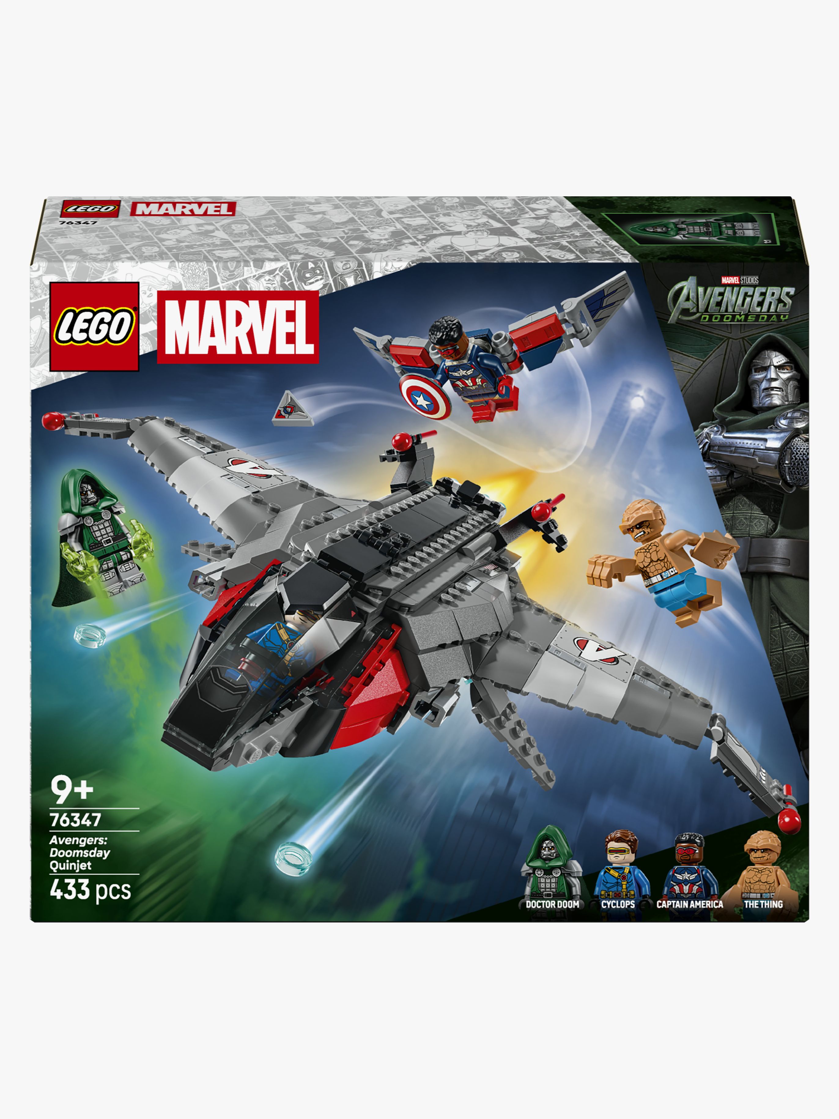 LEGO Super Heroes 76347 Avengers: Doomsday Quinjet