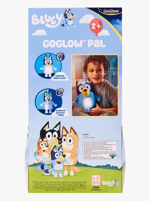 Bluey GoGlow Natlampe