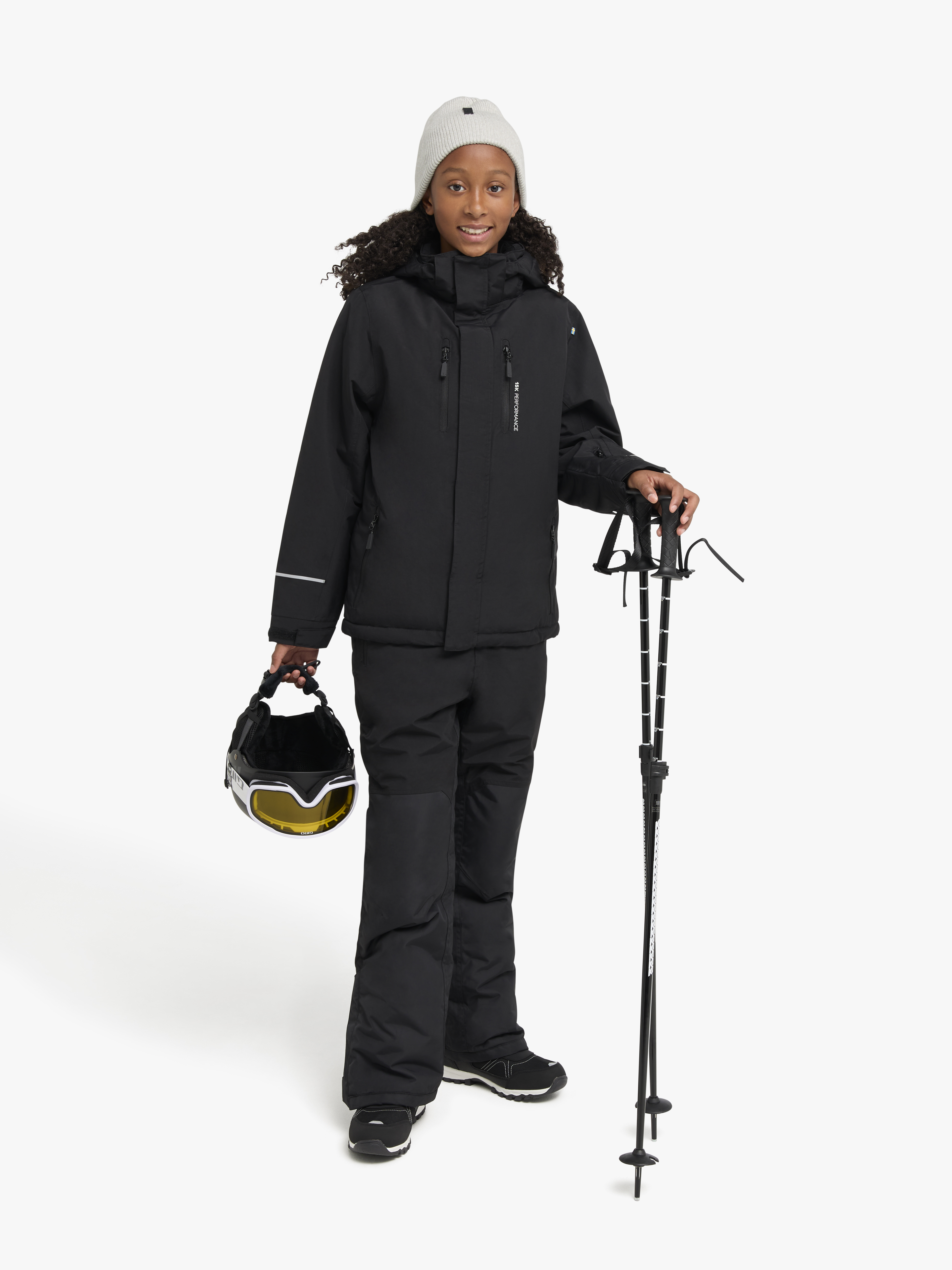Lindberg Polar Arctic Skisæt, Sort, 150