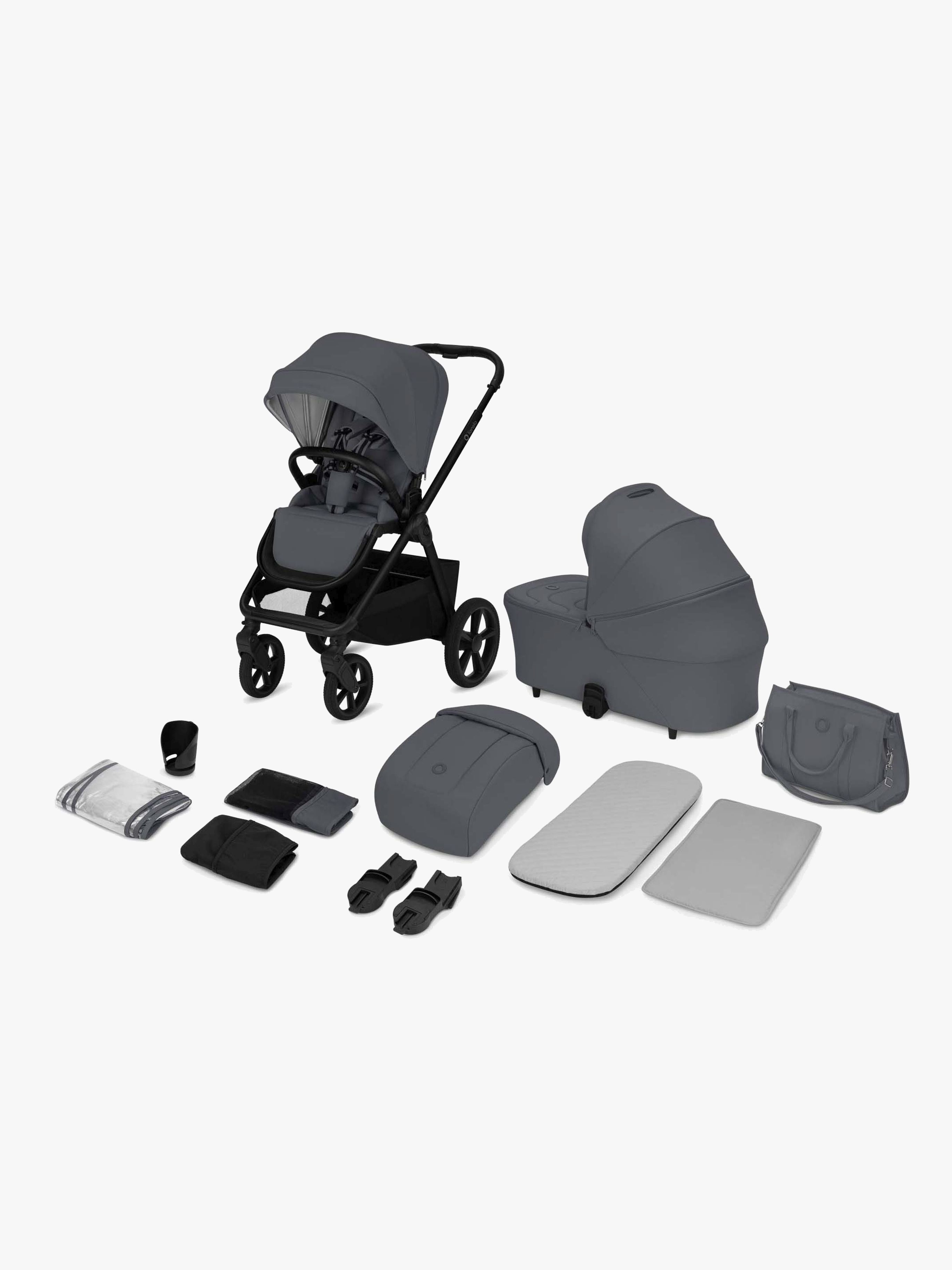 Lionelo CARMINE 2-in-1 Duovogn, Grey Stone