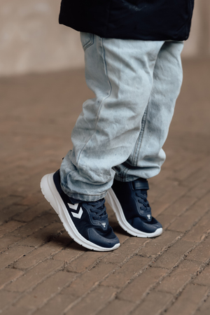 Hummel Actus Breather Infant Sneakers, Black Iris