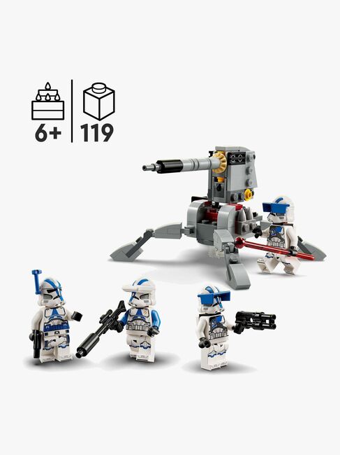 LEGO Star Wars 75345 Battle Pack med klonsoldater fra 501. legion
