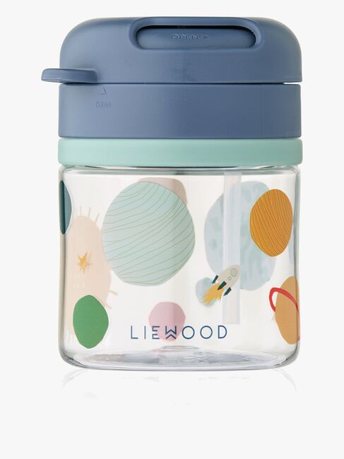 LIEWOOD Pavia Tritan Sugerørskop 280 ml, Universe/Classic navy