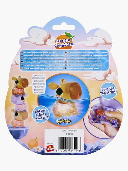 Animagic Let'S Glo Figur Kapivar, Lilla