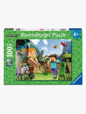 Ravensburger Minecraft Puslespil 100 Brikker