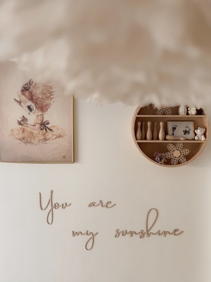 lis wycina You Are My Sunshine Vægdekoration