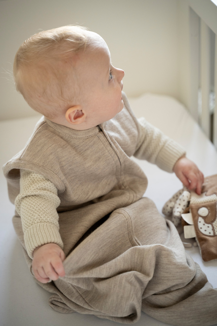 Baby's Only Sovepose Merinould 70cm, Fine Sand