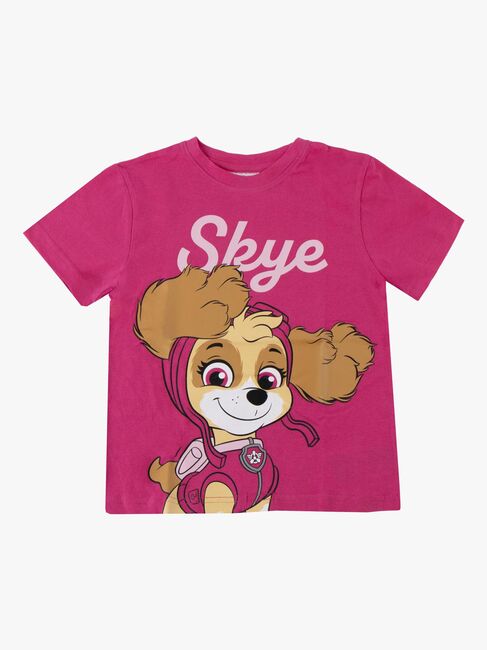 Paw Patrol T-shirt, Mørkepink
