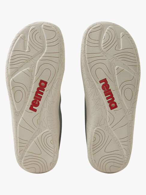Reima Telmin Jr Barefoot Sneakers, Stone Green