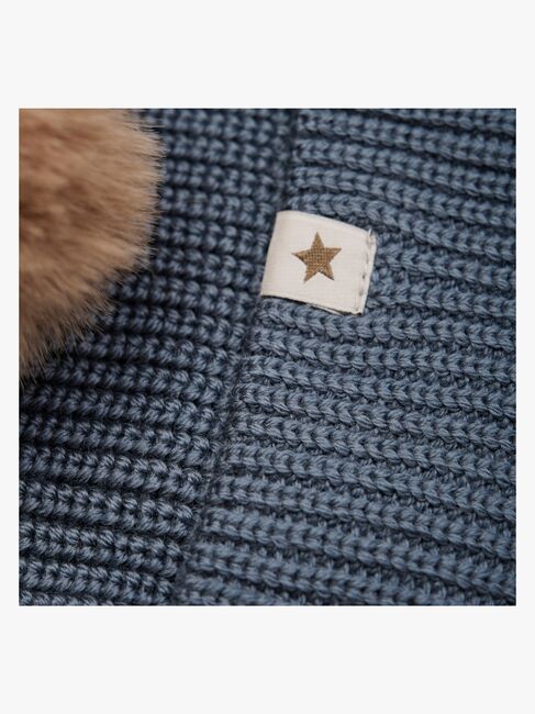 Huttelihut Hue Merinould med Pomponer, Turbulence