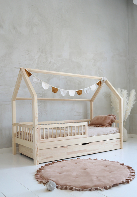 Minitude HUDSON Juniorseng 90x190, Natur