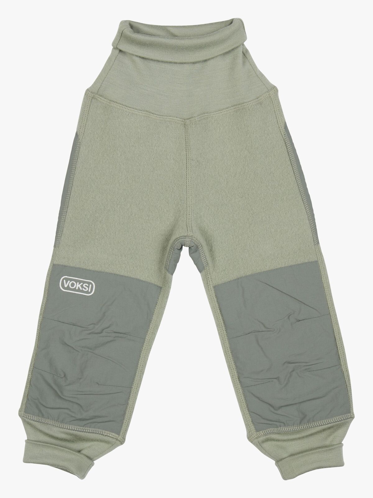 Voksi Fleecebukser Merinould, Misty Green