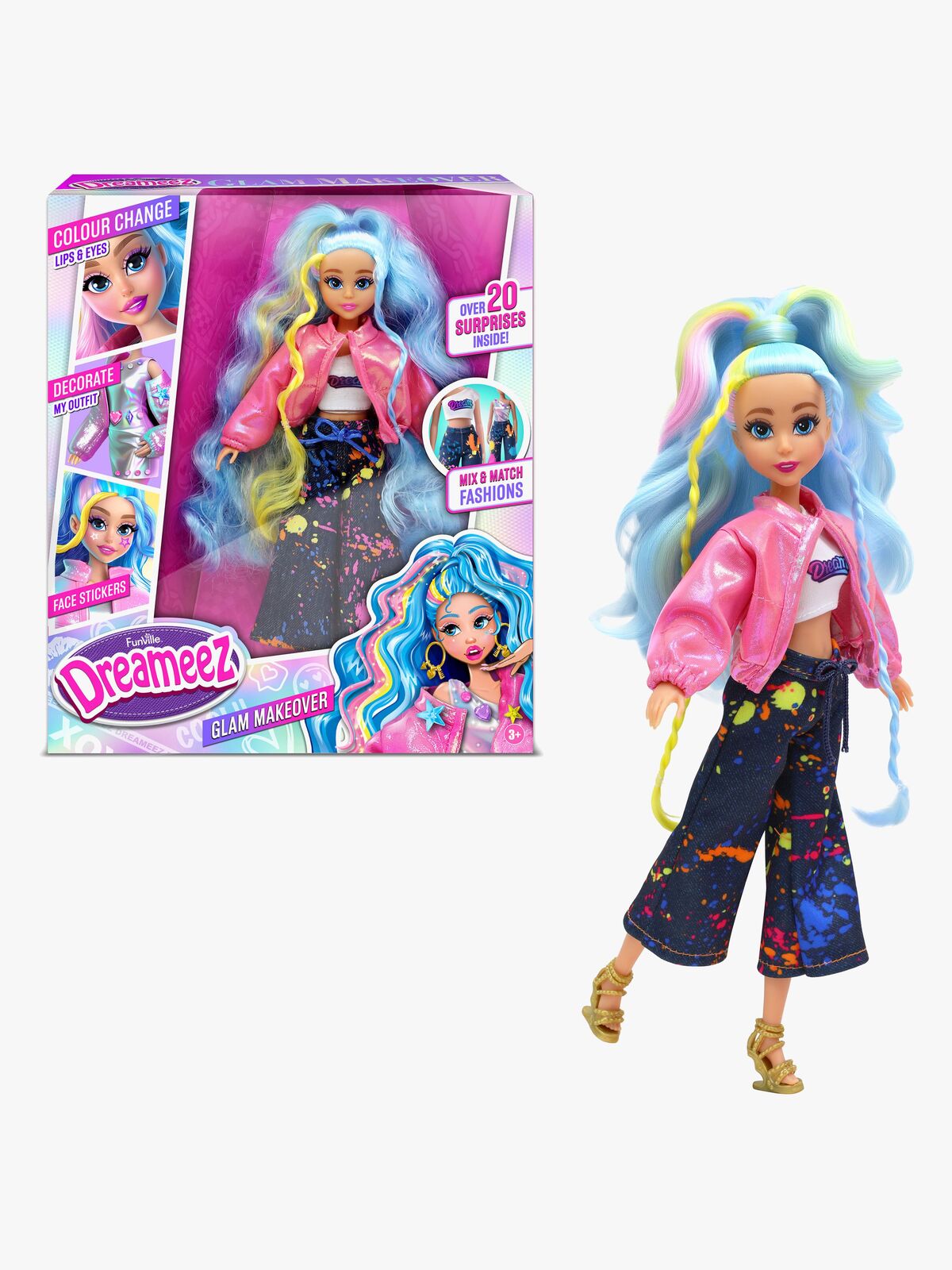 Dreameez Dukkesæt Ultra Glam