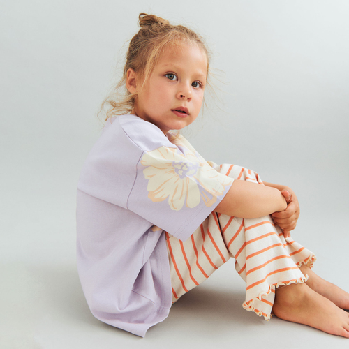 Wheat Petri T-shirt, Lavender