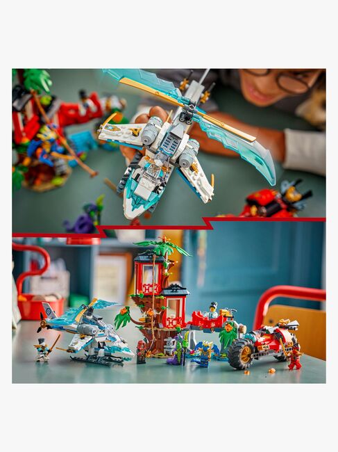 LEGO Ninjago 71857 Ninjafartøjernes kamp for trætophuset