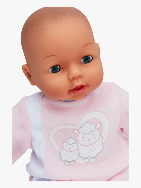 Bayer Design Piccolina Interaktiv Dukke 38 cm, Lyserødt Lam