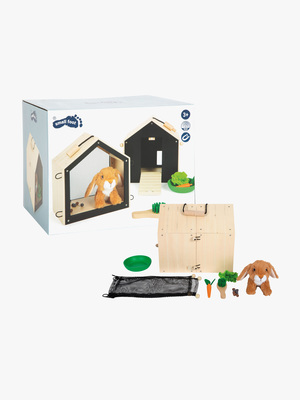 Small Foot Legesæt Kanin med Bur & Indhegning