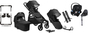 Baby Jogger City Select 2 Tencel Duovogn med Klapvognsdel inkl. Aton M, Lunar Black