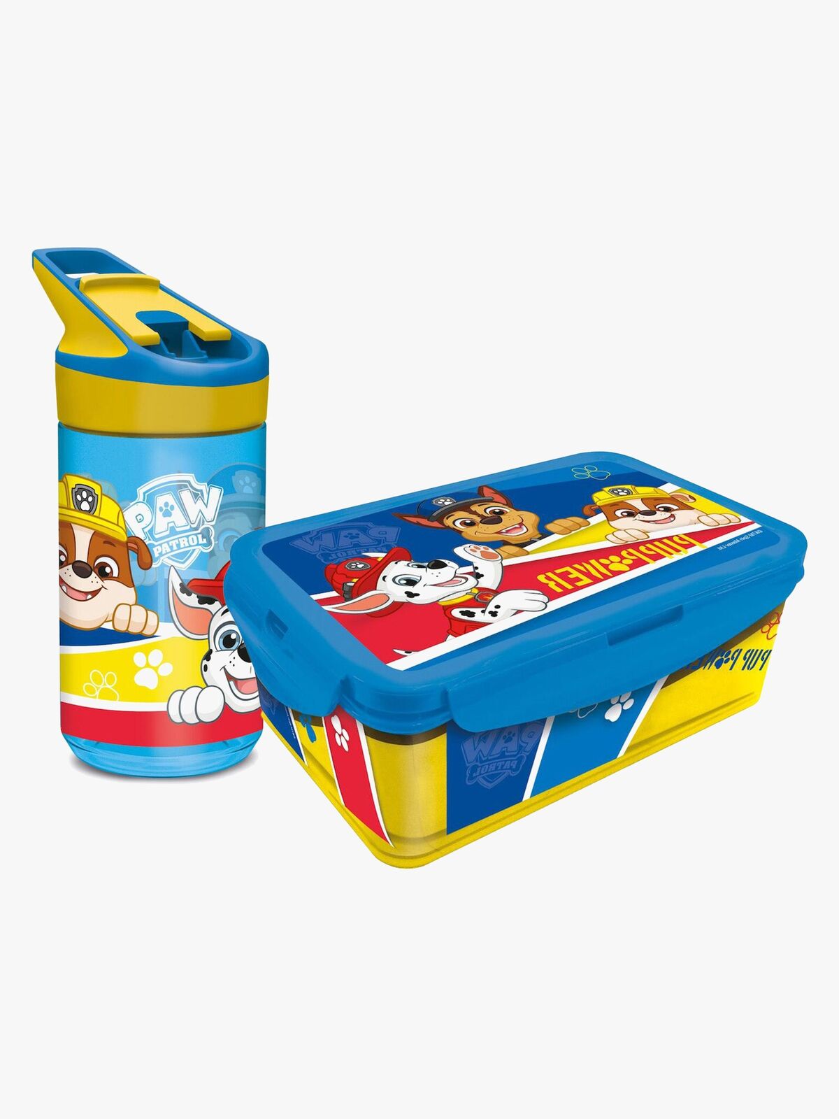 Paw Patrol Madkasse og Flaske, Blå