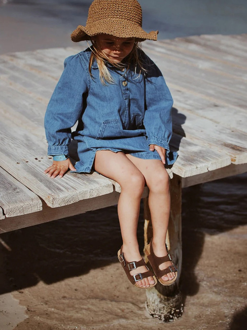 BabyMocs Vacay Sandaler, Brun