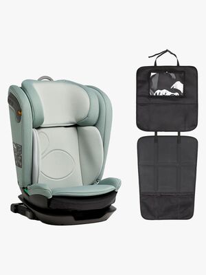 Beemoo Reform ISOFIX Autostol inkl. Beemoo 3-i-1 Sædebeskytter, Teal/Black