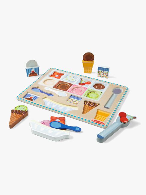 Melissa & Doug Magnetisk Puslespil & Legesæt Is 16 Dele