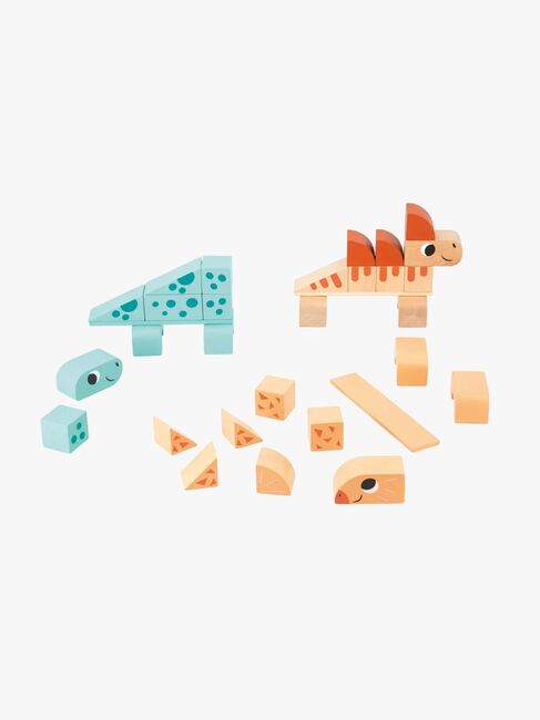 Janod Cubikosaurus Dinosaurer til at Bygge