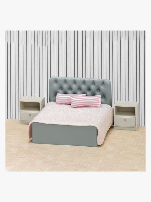 Lundby Dukkehusmøbler Soveværelse Sæt