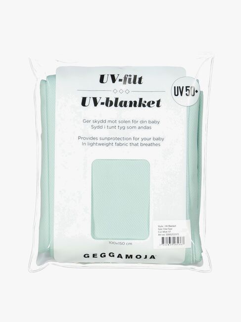 Geggamoja UV-Tæppe UV50+, Mint