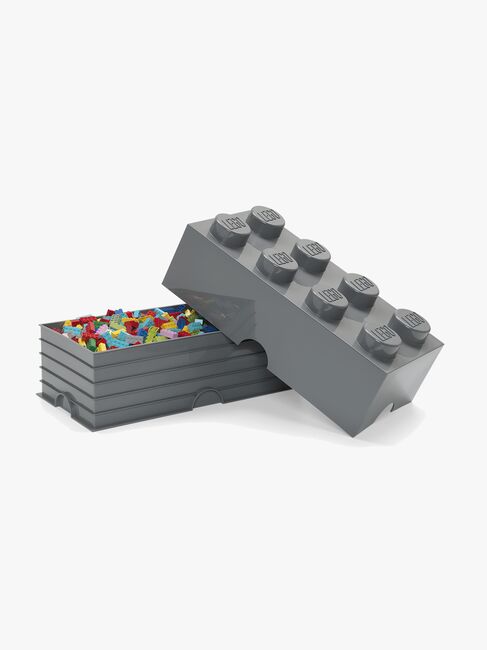 LEGO Opbevaringskasse 8, Dark Grey