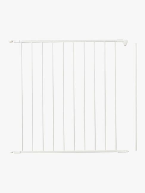 BabyDan Forlængning Sikkerhedsgitter Flex L 72 cm, Hvid