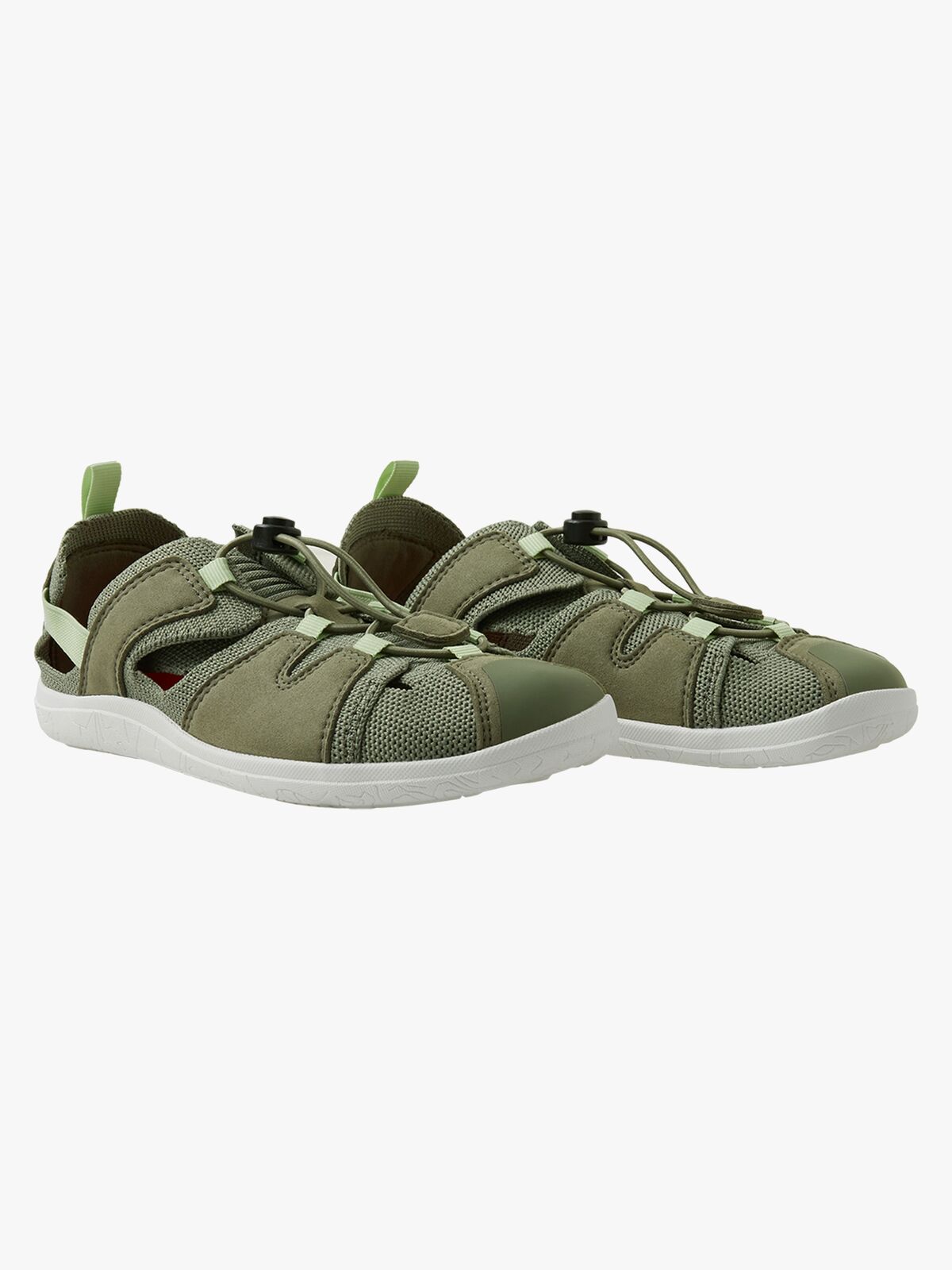 Reima Valoa Barefoot Sandaler, Greyish Green