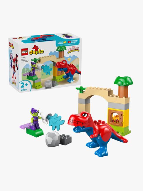 LEGO DUPLO Disney 10463 Spidey-Rex-dinosaur mod Green Goblin