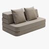 KlipKlap 3 Fold Sofa, Sandfarvet