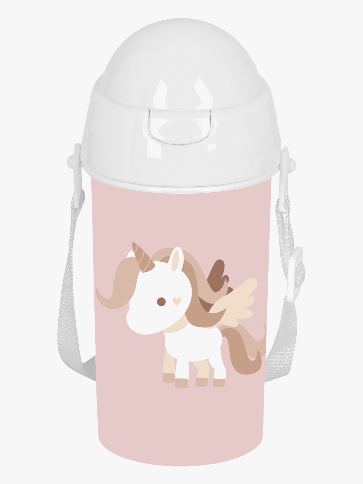 Unicorn Drikkedunk 500ml, Dusty Pink