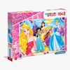 Disney Princess Puslespil Maxi 104 Brikker