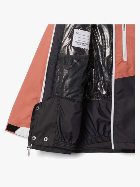 Columbia Rosie Run Skijakke, Dark Coral