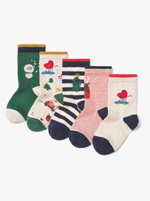 Liewood Silas Strømper 5-Pak, Festive / Sandy Multi Mix LW20952-3085-3133_1.jpg