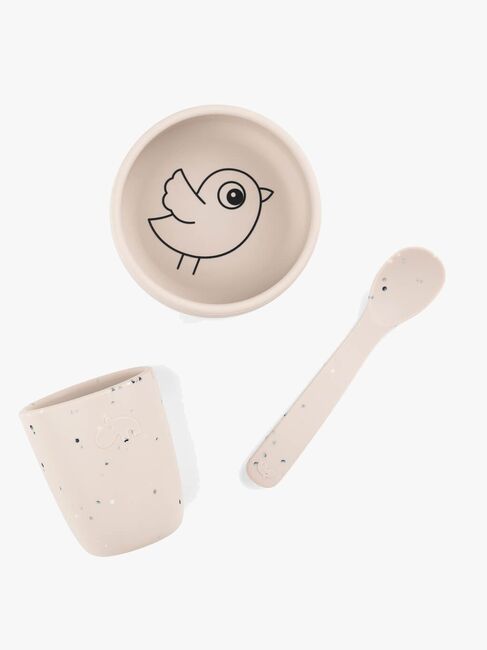 Done By Deer Silikone Madsæt, Sand