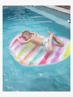 Swim Essentials Bademadras Heart 150x100 cm, Color Rush