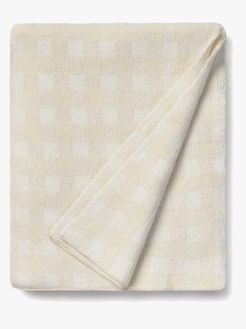 LorenaCanals Vichy Tæppe, Ivory