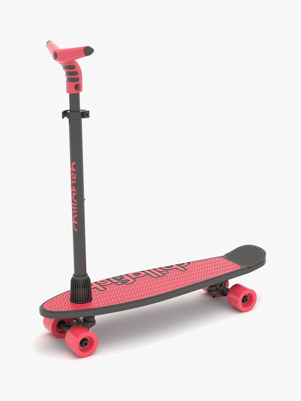 Chillafish SkatieSkootie 2 Løbehjul, Koralrød