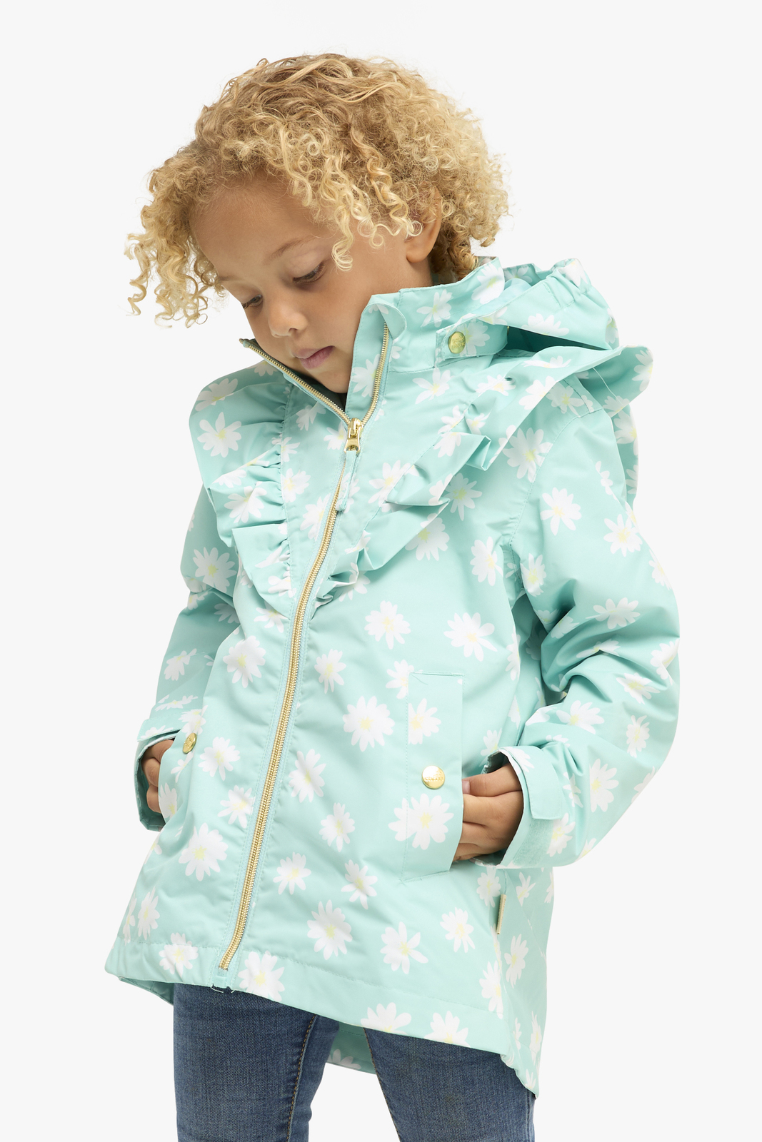 Petite Chérie Atelier Astrid Skaljakke, Daisy Turquoise