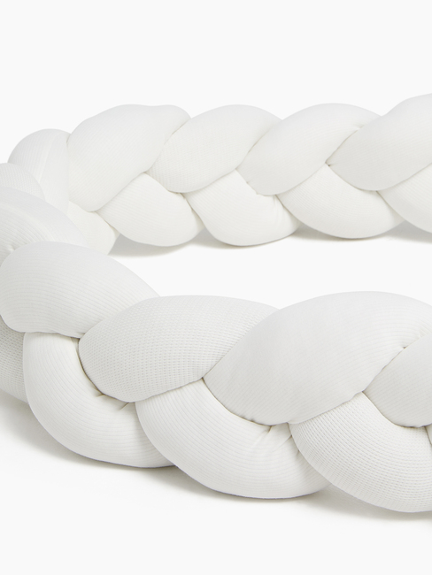 BimbiDreams  Flettet Sengerand, Hvid