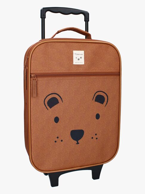 Kidzroom Trolley Koffert Beary Excited, Brun