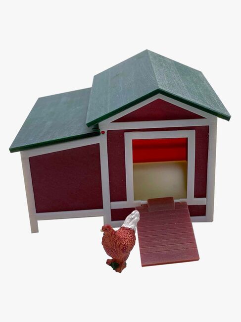 Bburago Farmland 1:43 Legesæt Hønsehus