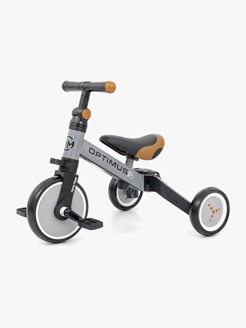 Milly Mally Optimus 3-i-1 Trehjulet Cykel, Grå