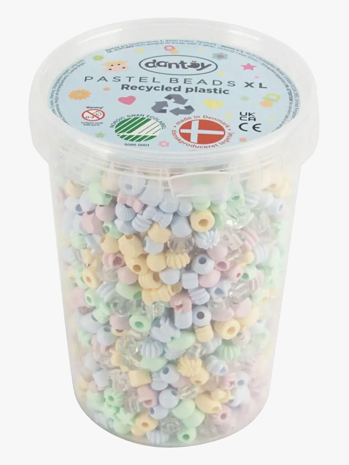 Dantoy Pastel Perler XL 1580 Stk.